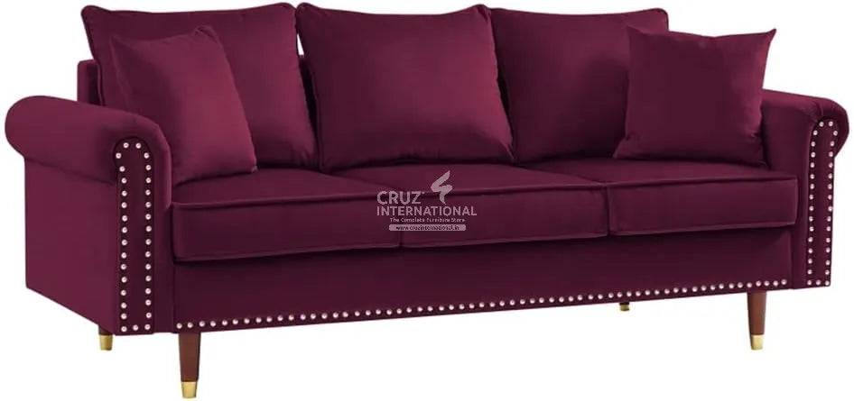 Modern Luciano Sofa CRUZ INTERNATIONAL