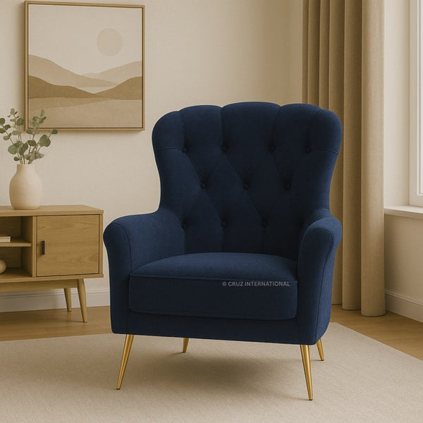 Comfort Highback Chair - Living Room Chair - CRUZ INTERNATIONAL - Furniture Store