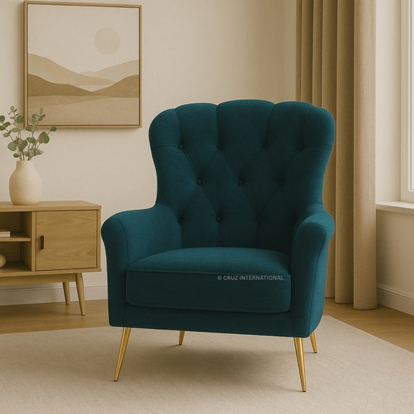 Comfort Highback Chair - Living Room Chair - CRUZ INTERNATIONAL - Furniture Store