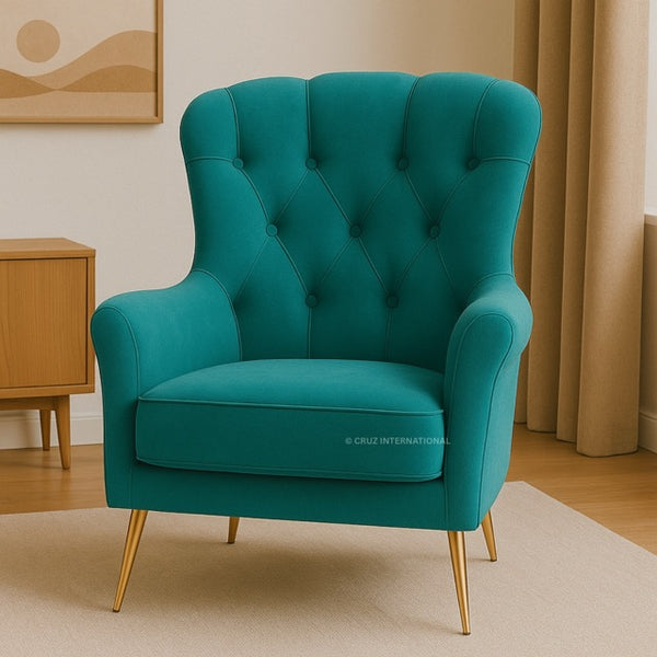 Comfort Highback Chair - Living Room Chair - CRUZ INTERNATIONAL - Furniture Store