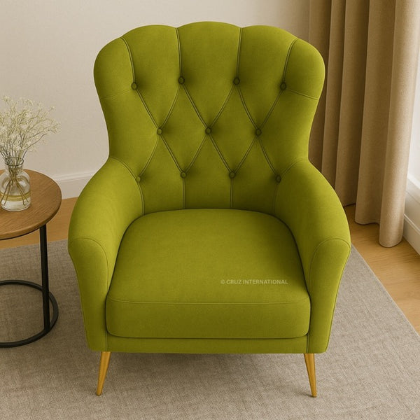 Comfort Highback Chair - Living Room Chair - CRUZ INTERNATIONAL - Furniture Store
