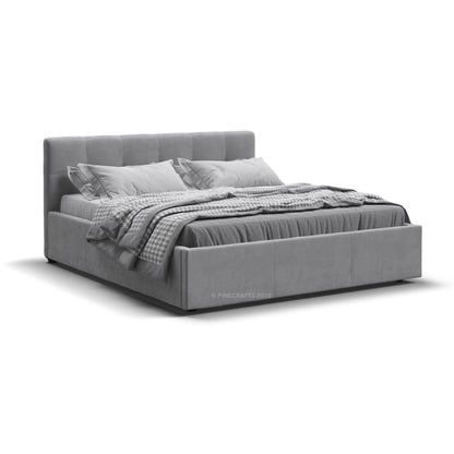 Hotel Style Luxury Wooden Upholstered Bed