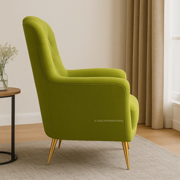 Comfort Highback Chair - Living Room Chair - CRUZ INTERNATIONAL - Furniture Store
