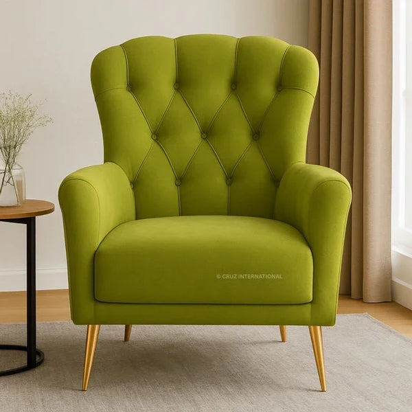 Comfort Highback Chair - Living Room Chair - CRUZ INTERNATIONAL - Furniture Store