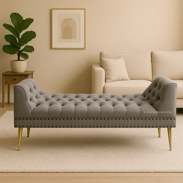 Premium Comfortable Bench & Settee - Settee & Diwaan - CRUZ INTERNATIONAL - Furniture Store