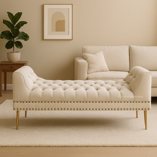Premium Comfortable Bench & Settee - Settee & Diwaan - CRUZ INTERNATIONAL - Furniture Store