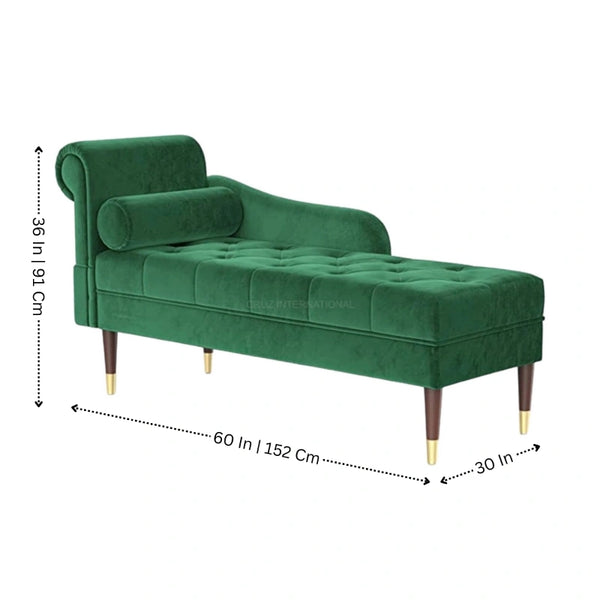 Modern Look Cute Fabric Settee for Living Room - Wall Shelves - CRUZ INTERNATIONAL - Furniture Store