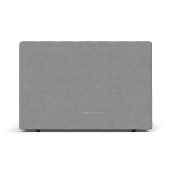 Gray rectangular box with 'PineCrafts' branding on a white background