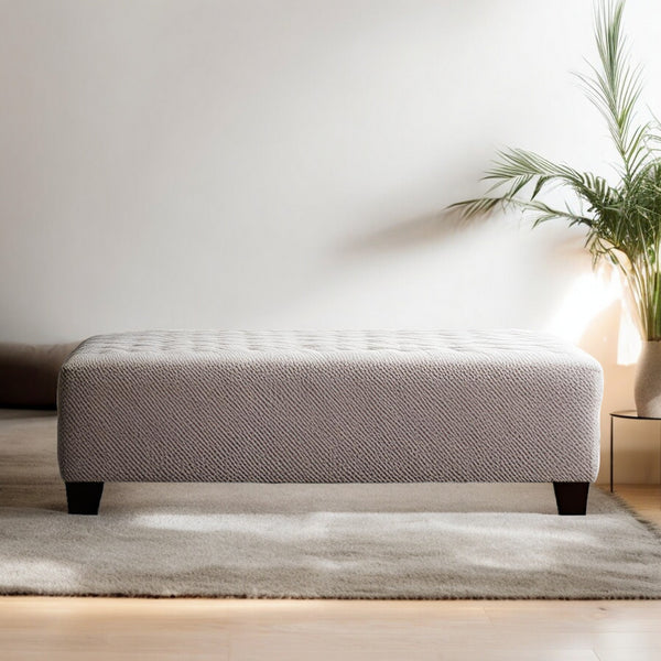 Minimalist Wooden Bench for Modern Decor - Ottoman - CRUZ INTERNATIONAL - Furniture Store