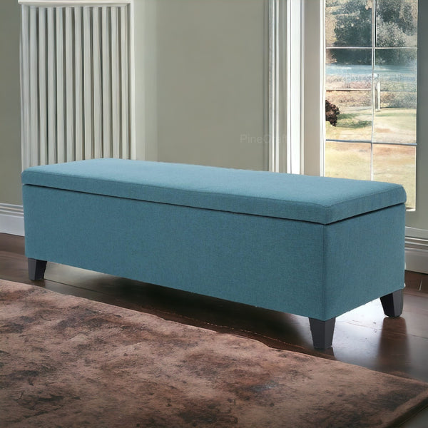 Modern Bench Ottoman with Storage - Settee & Diwaan - CRUZ INTERNATIONAL - Furniture Store