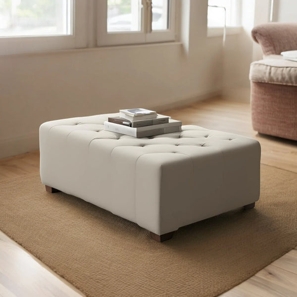 Elegant Wooden Settee, Bench with Cushions - Ottoman - CRUZ INTERNATIONAL - Furniture Store
