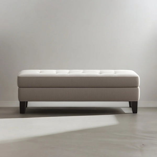 Modern Wooden Bench Seat - Ottoman - CRUZ INTERNATIONAL - Furniture Store