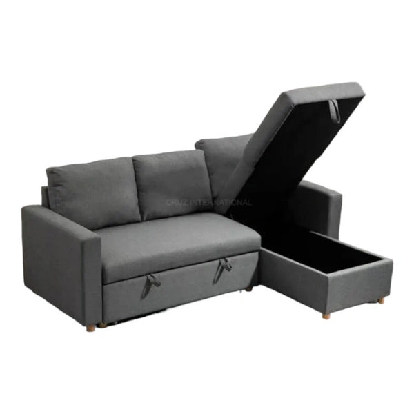 Modern Look L Shape Sofa - Table - CRUZ INTERNATIONAL - Furniture Store