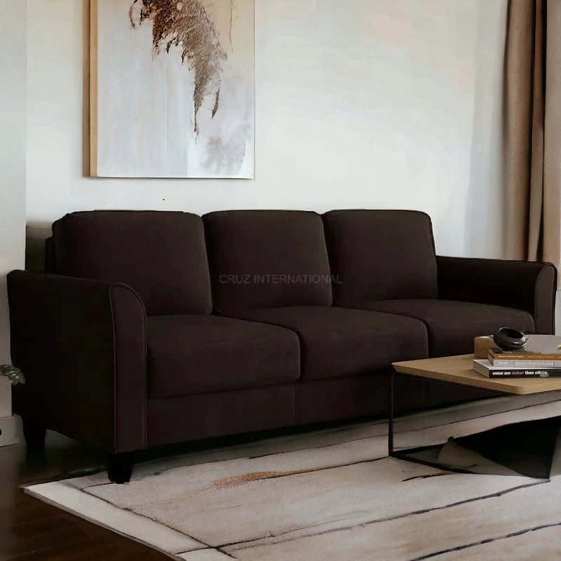 Modern Cute Look 3 Seater Fabric Sofa for Your Living Room Office