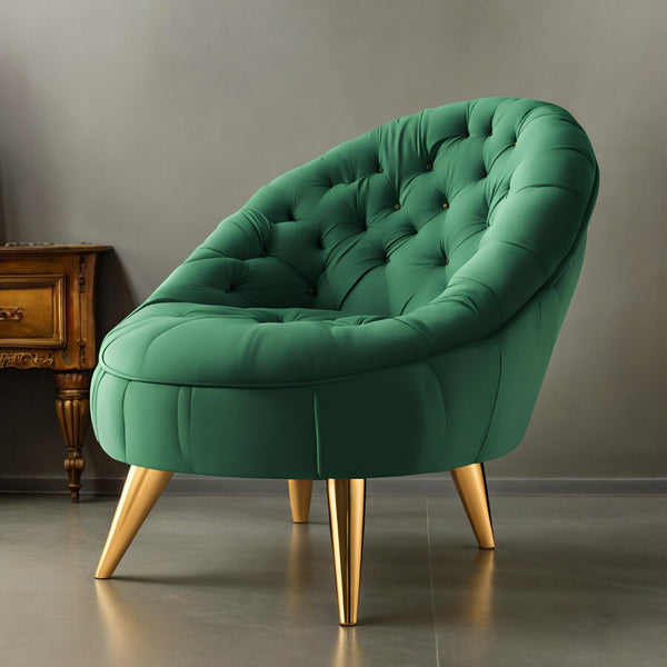 Modern Chaise Lounge Chair - Ottoman - CRUZ INTERNATIONAL - Furniture Store