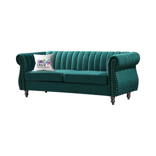Royal Fabric 3 Seater Sofa Couch - Sofa - CRUZ INTERNATIONAL - Furniture Store