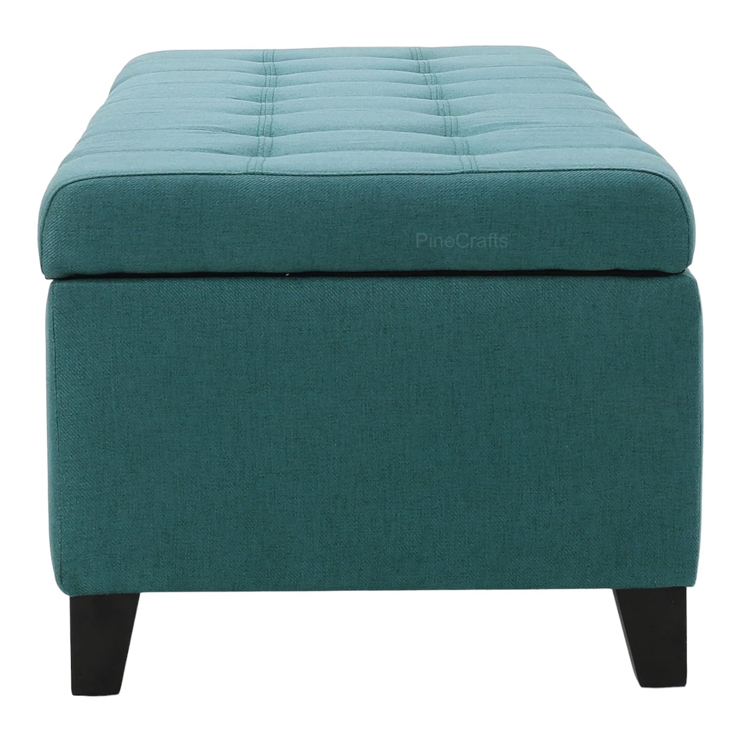 Modern Bench Ottoman with Storage – Solid Wood Frame & Velvet Fabric