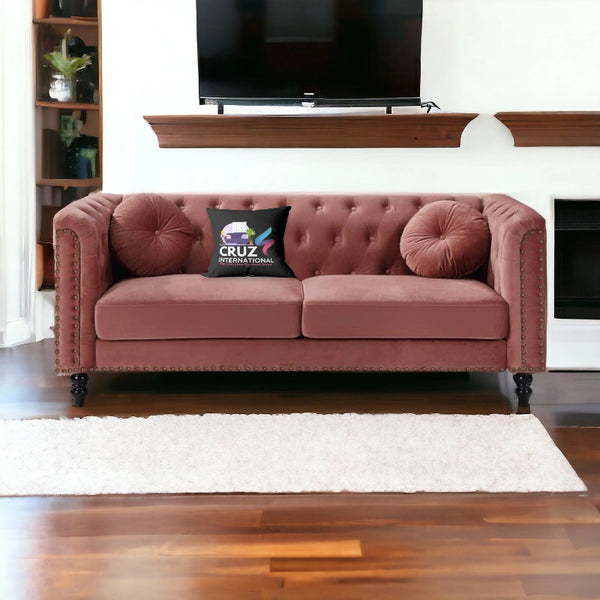 Luxury Fabric 3 Seater Sofa for Your Living Room - Sofa - CRUZ INTERNATIONAL - Furniture Store
