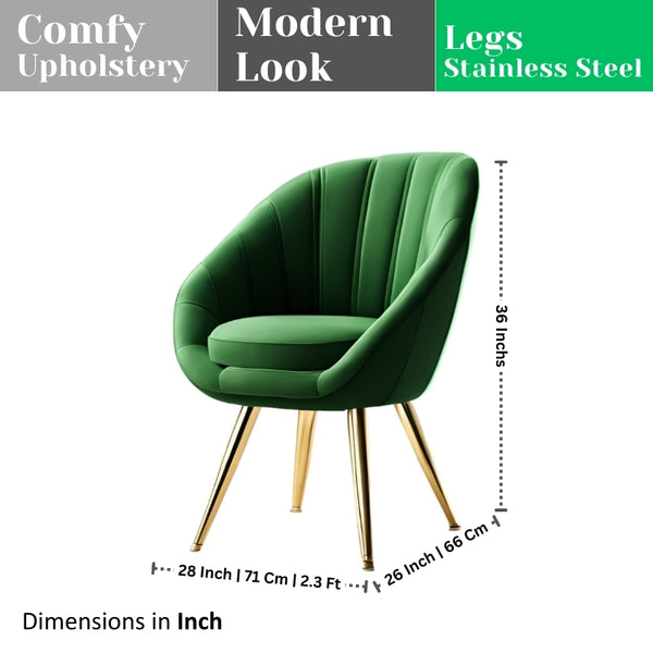 Mid-Century Modern Lounge Chair - Ottoman - CRUZ INTERNATIONAL - Furniture Store