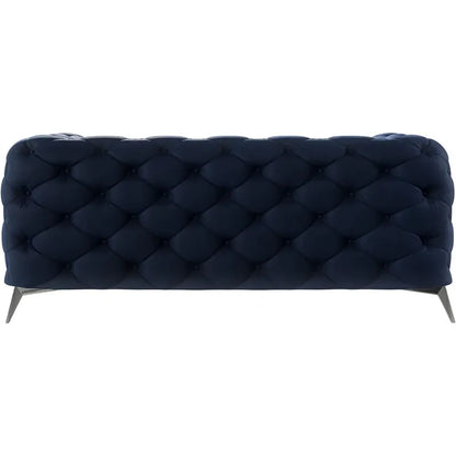 Button Tufted Chester Sofa Set: 3+2+1