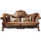 Royal Carving Brown Sofa (7 Seater with Table) CRUZ INTERNATIONAL