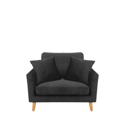 Honey Wood Sofa Set CRUZ INTERNATIONAL