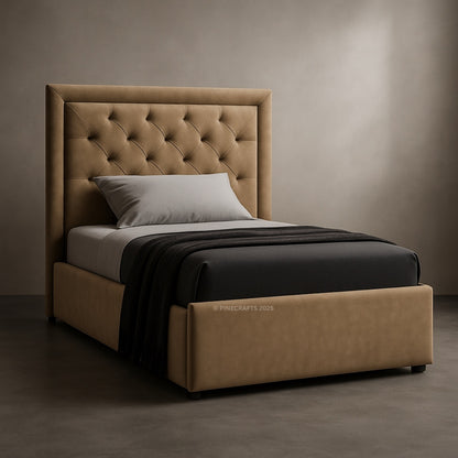 Luxury Upholstered Wooden Bed