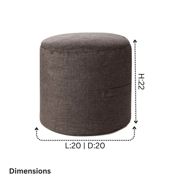 Perfect Home Modern art Ottoman CRUZ INTERNATIONAL