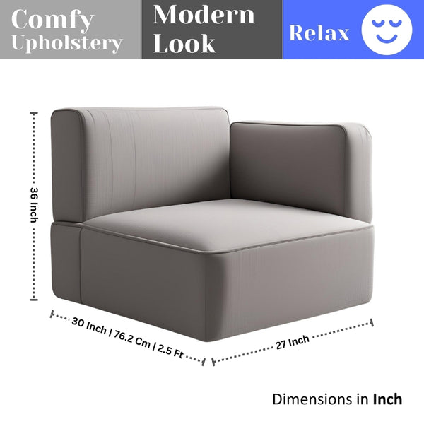 Rustic Wooden Accent Chair - Ottoman - CRUZ INTERNATIONAL - Furniture Store