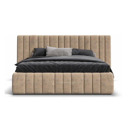 Signature Designer Velvet Upholstered Bed