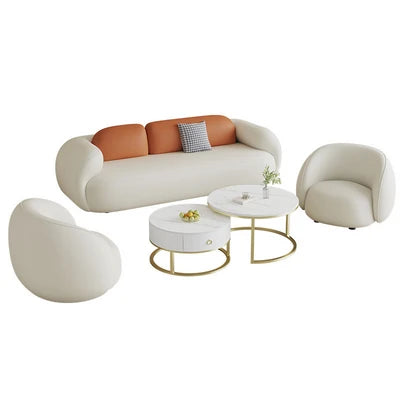 Modern Sofa Set | 6 Seater - Sofa - CRUZ INTERNATIONAL - Furniture Store
