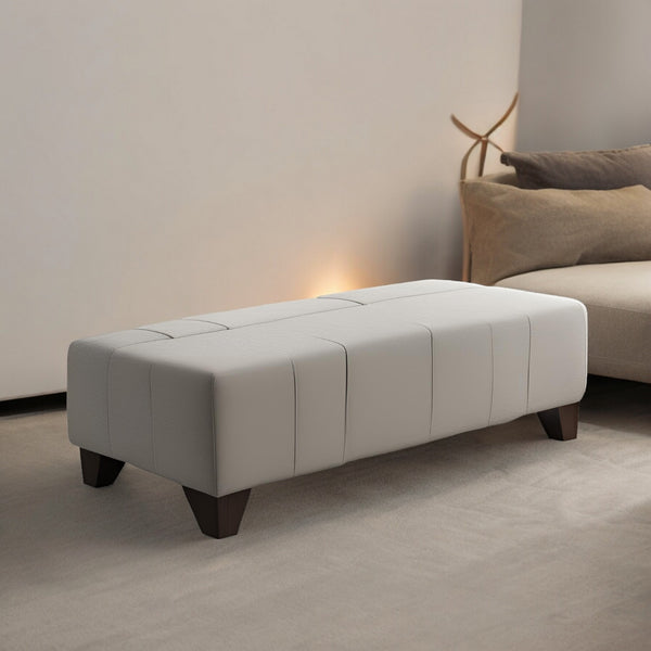 Custom-Made Wooden Bench for Home Office - Ottoman - CRUZ INTERNATIONAL - Furniture Store