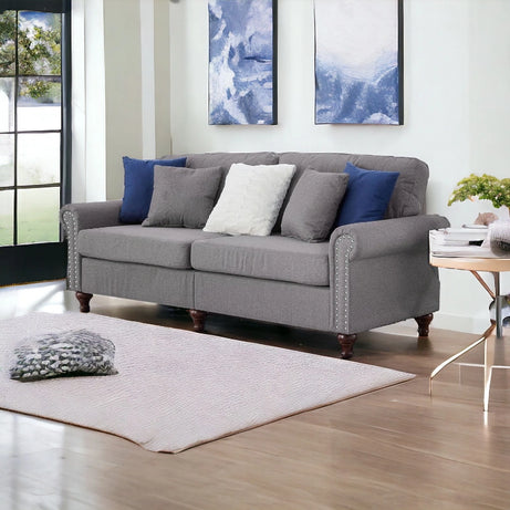 Fabric 3 Seater Sofa Couch for Your Perfect Home Living Room, Office (Classic)
