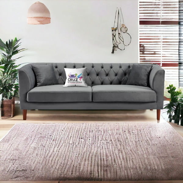 Premium Fabric 3 Seater Sofa Couch for Your Home - Sofa - CRUZ INTERNATIONAL - Furniture Store