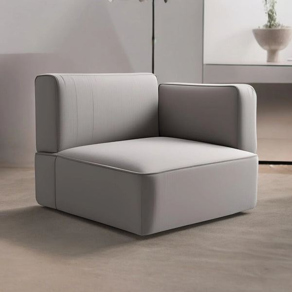 Rustic Wooden Accent Chair - Ottoman - CRUZ INTERNATIONAL - Furniture Store