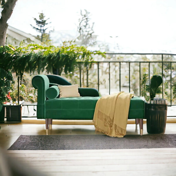 Modern Look Cute Fabric Settee for Living Room - Wall Shelves - CRUZ INTERNATIONAL - Furniture Store