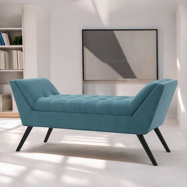 Premium Velvet Upholstery 3-Seater Sofa - Settee & Diwaan - CRUZ INTERNATIONAL - Furniture Store