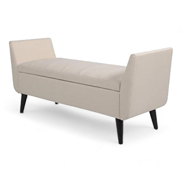 Velvet Sofa with Glossy Stainless Steel Legs - Settee & Diwaan - CRUZ INTERNATIONAL - Furniture Store