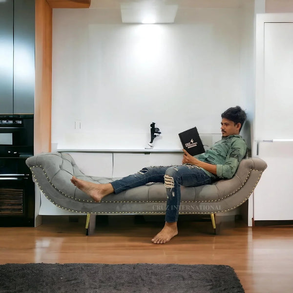 Versatile Settee Sofa Ottoman Bench - Settee & Diwaan - CRUZ INTERNATIONAL - Furniture Store