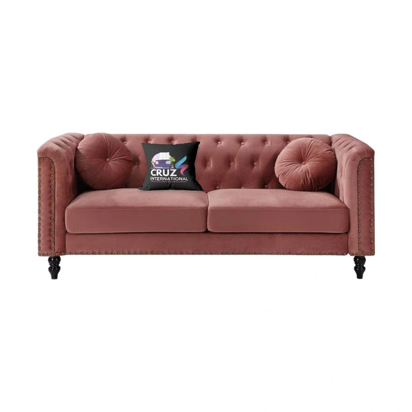 Luxury Fabric 3 Seater Sofa for Your Living Room - Sofa - CRUZ INTERNATIONAL - Furniture Store