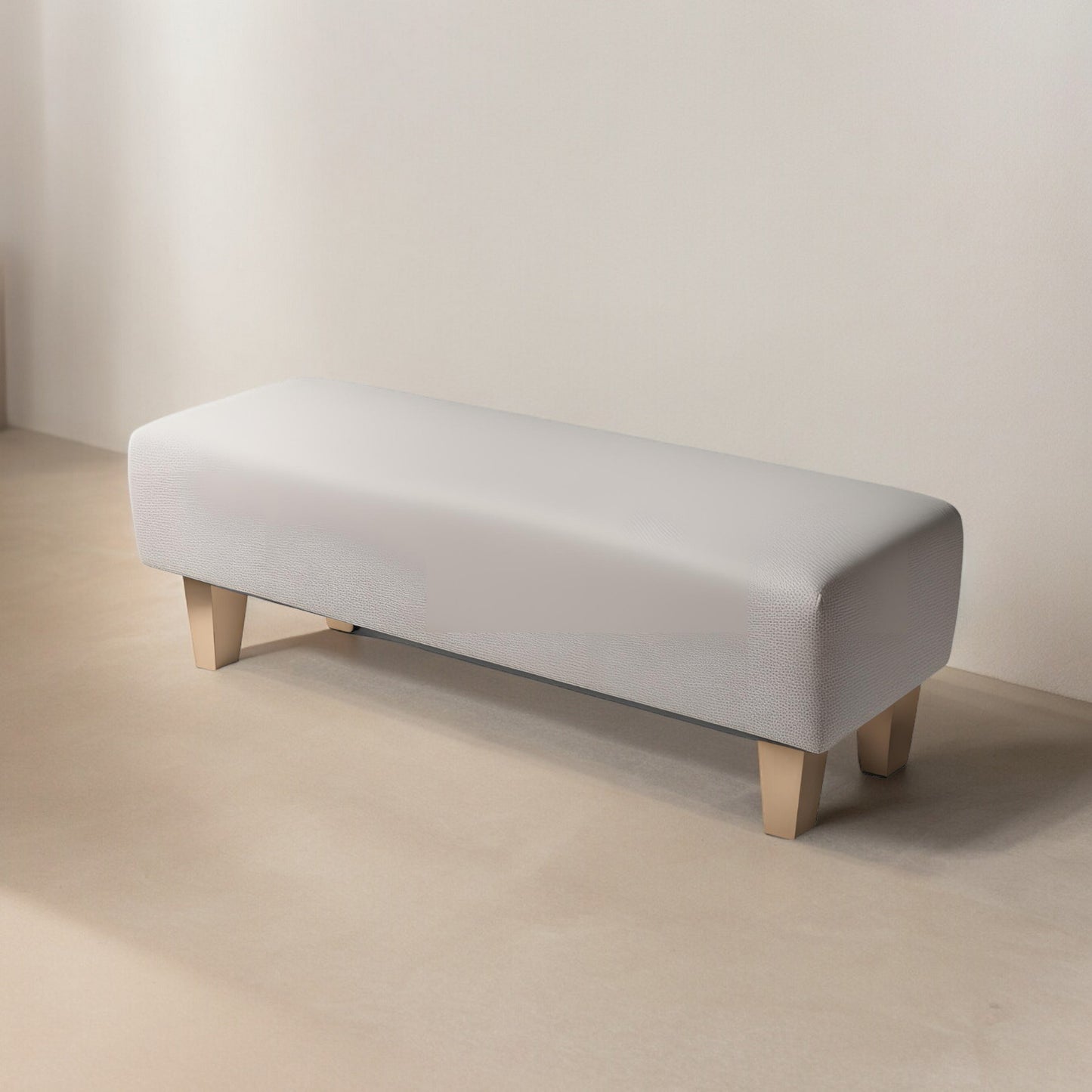 Handcrafted Wooden Bench for Yoga Room