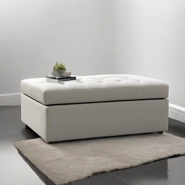 Luxurious Wooden Bench with Upholstery - Ottoman - CRUZ INTERNATIONAL - Furniture Store