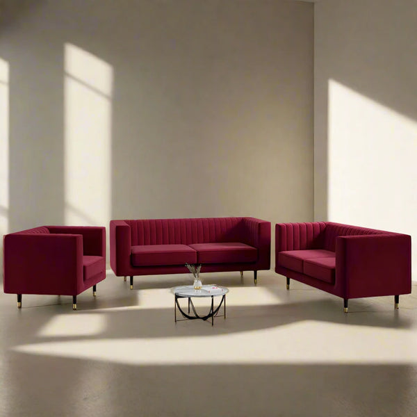 Modern 3+2+1 Seater Sofa Set - Sofa - CRUZ INTERNATIONAL - Furniture Store