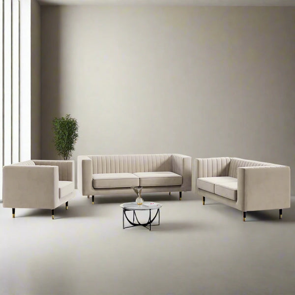 Modern 3+2+1 Seater Sofa Set - Sofa - CRUZ INTERNATIONAL - Furniture Store