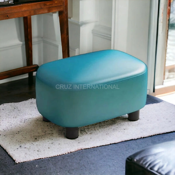 Modern Look Cute Fabric Ottoman Bench - Ottoman & Stool - CRUZ INTERNATIONAL - Furniture Store