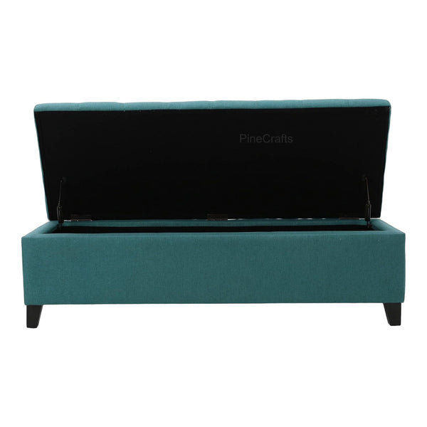 Modern Bench Ottoman with Storage - Settee & Diwaan - CRUZ INTERNATIONAL - Furniture Store