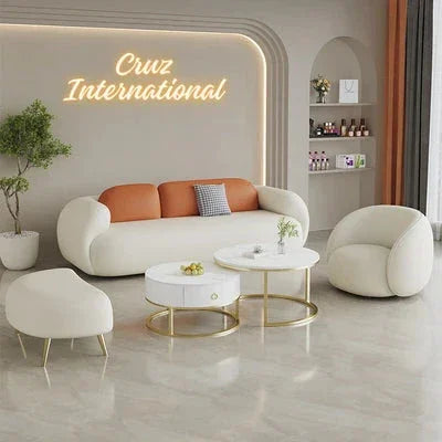 Modern Sofa Set | 6 Seater - Sofa - CRUZ INTERNATIONAL - Furniture Store