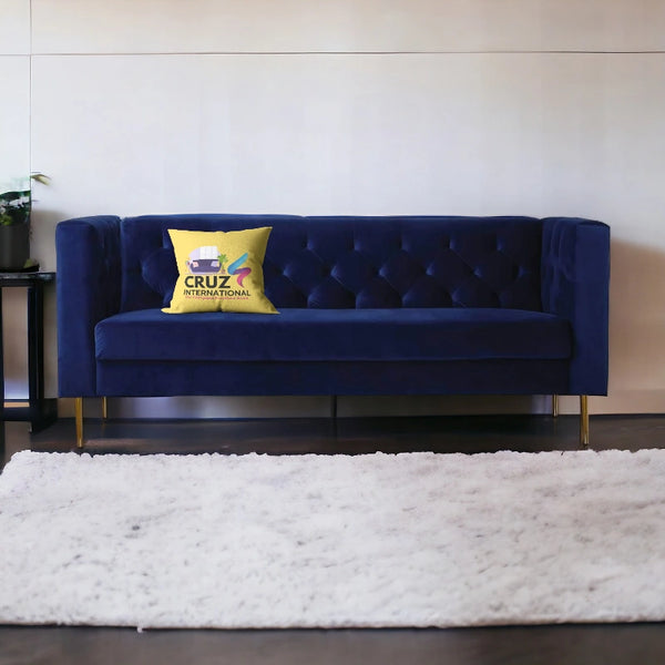 Luxury Fabric 3 Seater Sofa for Your Living Room - Sofa - CRUZ INTERNATIONAL - Furniture Store