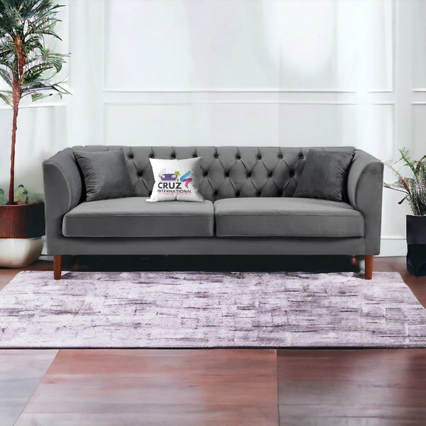 Premium Fabric 3 Seater Sofa Couch for Your Home - Sofa - CRUZ INTERNATIONAL - Furniture Store
