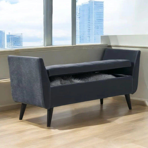 Velvet Classic Tufted Settee – 3-Seater Sofa - Settee & Diwaan - CRUZ INTERNATIONAL - Furniture Store